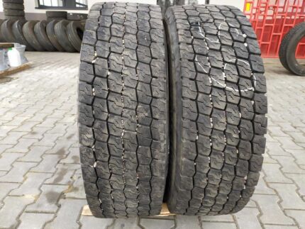 Opony używane do ciężarówki 295/60R22.5 BIEŻNIKOWANA TYP BRIDGESTONE H-DRIVE 001 / 11-13mm