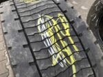 Opona używana do ciężarówki 295/60R22.5 BIEŻNIKOWANA TYP BRIDGESTONE H-DRIVE 002 / 7-9mm