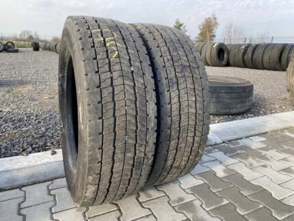  Opony używane do ciężarówki 295/60R22.5 BIEŻNIKOWANA TYP BRIDGESTONE M749 / 11-12mm