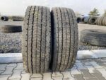 Opony używane do ciężarówki 295/60R22.5 BIEŻNIKOWANA TYP BRIDGESTONE M749 / 11-12mm