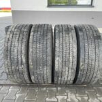  Opony używane do ciężarówki 295/60R22.5 BIEŻNIKOWANA TYP BRIDGESTONE M749 / 8 - 11 mm