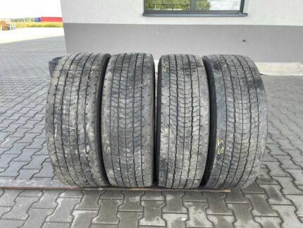  Opony używane do ciężarówki 295/60R22.5 BIEŻNIKOWANA TYP BRIDGESTONE M749 / 8 - 11 mm