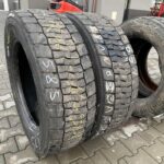  Opony używane do ciężarówki 295/60R22.5 BIEŻNIKOWANA TYP BRIDGESTONE R-DRIVE 002 / 12-13mm