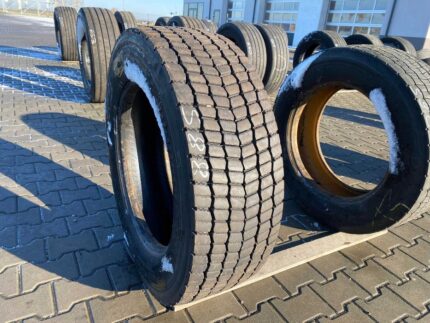  Opona używana do ciężarówki 295/60R22.5 BIEŻNIKOWANA TYP CONTINENTAL HD HYBRID / 15-17mm