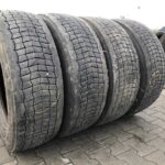  Opony używane do ciężarówki 295/60R22.5 BIEŻNIKOWANA TYP CONTINENTAL HD HYBRID / 10mm