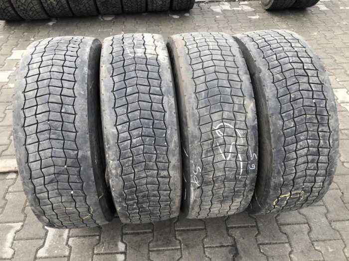 Opony używane do ciężarówki 295/60R22.5 BIEŻNIKOWANA TYP CONTINENTAL HD HYBRID / 10mm