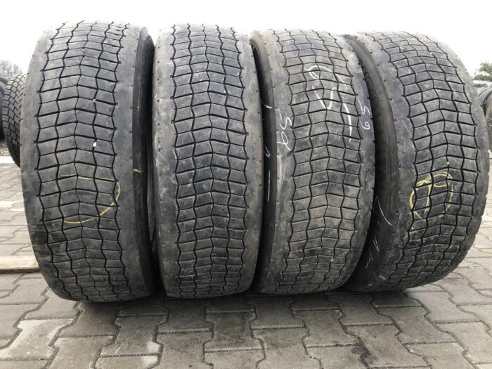 Opony używane do ciężarówki 295/60R22.5 BIEŻNIKOWANA TYP CONTINENTAL HD HYBRID / 10mm