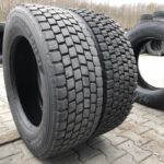  Opony używane do ciężarówki 295/60R22.5 BIEŻNIKOWANA TYP FIRESTONE FD622 / 9-13mm