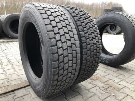  Opony używane do ciężarówki 295/60R22.5 BIEŻNIKOWANA TYP FIRESTONE FD622 / 9-13mm