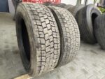 Opony używane do ciężarówki 295/60R22.5 BIEŻNIKOWANA RECAMIC TYP MICHELIN XW4S / 9-11mm