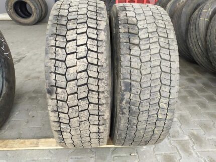 Opony używane do ciężarówki 295/60R22.5 BIEŻNIKOWANA RECAMIC TYP MICHELIN XW4S / 9-11mm