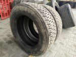 Opony używane do ciężarówki 295/60R22.5 BIEŻNIKOWANA RECAMIC TYP MICHELIN XW4S / 9-11mm