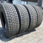  Opony używane do ciężarówki 295/60R22.5 BIEŻNIKOWANA RECAMIC TYP MICHELIN XW4S / 12-15mm