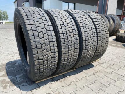  Opony używane do ciężarówki 295/60R22.5 BIEŻNIKOWANA RECAMIC TYP MICHELIN XW4S / 12-15mm
