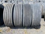 Opony używane do ciężarówki 295/60R22.5 BIEŻNIKOWANA TYP MICHELIN XZU3 / 17-19mm