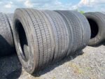 Opony używane do ciężarówki 295/60R22.5 BIEŻNIKOWANA TYP MICHELIN XZU3 / 17-19mm