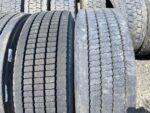 Opony używane do ciężarówki 295/60R22.5 BIEŻNIKOWANA TYP MICHELIN XZU3 / 17-19mm
