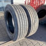 Opony używane do ciężarówki 295/60R22.5 BIEŻNIKOWANA TYP MICHELIN XZU3 / 17-18mm