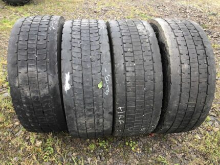 Opony używane do ciężarówki 315/60R22.5 DUNLOP SP444 / 7-9mm