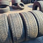  Opony używane do ciężarówki 315/60R22.5 DUNLOP SP446 / 6mm
