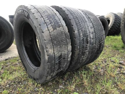  Opony używane do ciężarówki 315/60R22.5 MICHELIN X LINE ENERGY D / 5-9mm