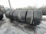 Opony używane do ciężarówki 315/60R22.5 MICHELIN X MULTI D / Pogłębiane