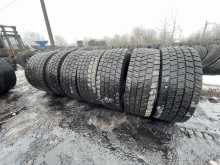 Opony używane do ciężarówki 315/60R22.5 MICHELIN X MULTI D / Pogłębiane