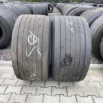  Opony używane do ciężarówki 435/50R19.5 HANKOOK E-CUBE BLUE TL20 / 5-7mm