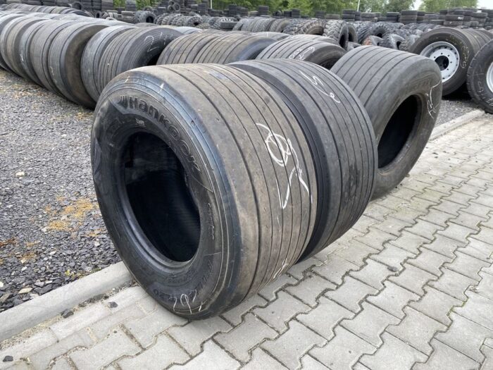 Opony używane do ciężarówki 435/50R19.5 HANKOOK E-CUBE BLUE TL20 / 5-7mm