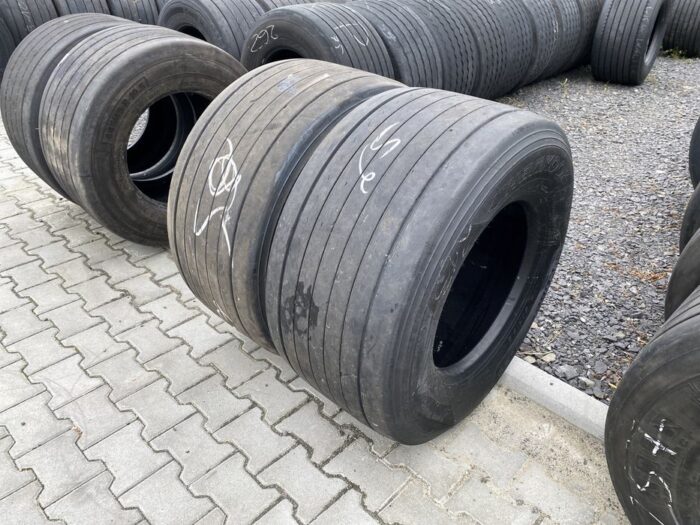 Opony używane do ciężarówki 435/50R19.5 HANKOOK E-CUBE BLUE TL20 / 5-7mm