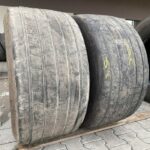  Opony używane do ciężarówki 435/50R19.5 GOODYEAR KMAX T GEN-2 / 5-7mm