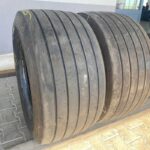  Opony używane do ciężarówki 435/50R19.5 GOODYEAR KMAX T / 6-8mm