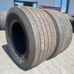  Opony używane do ciężarówki 435/50R19.5 GOODYEAR KMAX T / 6-7mm