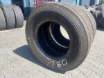 Opony używane do ciężarówki 435/50R19.5 GOODYEAR KMAX T / 6-7mm