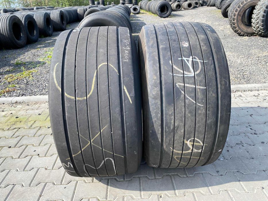 Opony używane do ciężarówki 435/50R19.5 GOODYEAR FUELMAX T / 8-10mm Opony używane do ciężarówki 435/50R19.5 GOODYEAR FUELMAX T / 8-10mm