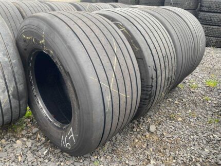 Opony używane do ciężarówki 435/50R19.5 OPONY NACZEPOWE MEGA POGŁĘBIANE MARKI PREMIUM