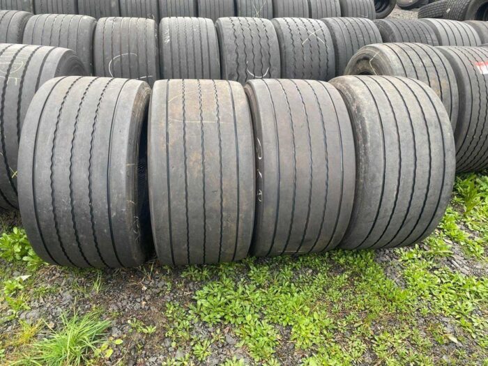 Opony używane do ciężarówki 435/50R19.5 OPONY NACZEPOWE MEGA POGŁĘBIANE MARKI PREMIUM