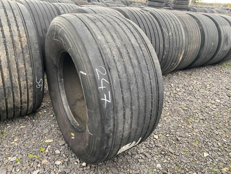 Opona używana do ciężarówki 435/50R19.5 BRIDGESTONE R166 II / 5-8mm Opona używana do ciężarówki 435/50R19.5 BRIDGESTONE R166 II / 5-8mm