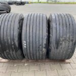  Opony używane do ciężarówki 435/50R19.5 BIEŻNIKOWANE NACZEPA MEGA / 7-9mm