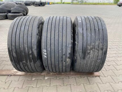  Opony używane do ciężarówki 435/50R19.5 BIEŻNIKOWANE NACZEPA MEGA / 7-9mm