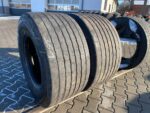 Opony używane do ciężarówki 435/50R19.5 BIEŻNIKOWANE NACZEPA MEGA / 9-10mm