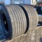  Opony używane do ciężarówki 435/50R19.5 BIEŻNIKOWANE NACZEPA MEGA / 9-10mm