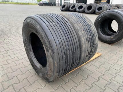 Opony używane do ciężarówki 435/50R19.5 BIEŻNIKOWANE NACZEPA MEGA / 8-10mm