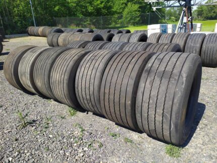  Opona używana do ciężarówki 435/50R19.5 OPONY POGŁĘBIANE / RÓŻNE MARKI / NACZEPA / MEGA