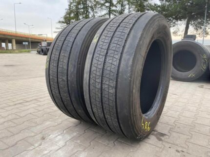  Opony ciężarowe 355/50R22.5 BRIDGESTONE ECOPIA H-STEER 002 / 7-8mm