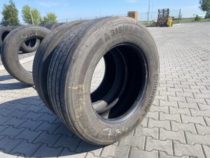 Opony ciężarowe  315/60R22.5 CONTINENTAL CONTI ECOPLUS HS3 / 8-9mm