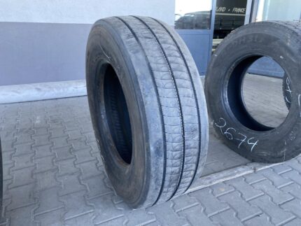  Opona ciężarowa używana 315/70R22.5 BRIDGESTONE ECOPIA H-STEER 002 / 7-9mm