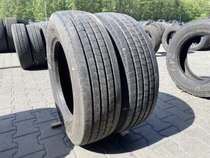  Opony ciężarowe używana 205/75R17.5 DUNLOP SP344 / 11-12mm