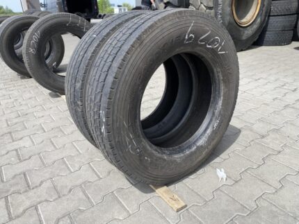 Opony ciężarowe używana 215/75R17.5 GOODYEAR REGIONAL RHS II / 8-9mm