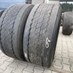  Opony ciężarowe używana 385/55R22.5 BRIDGESTONE DURAVIS R-TRAILER 002 / 14-16mm